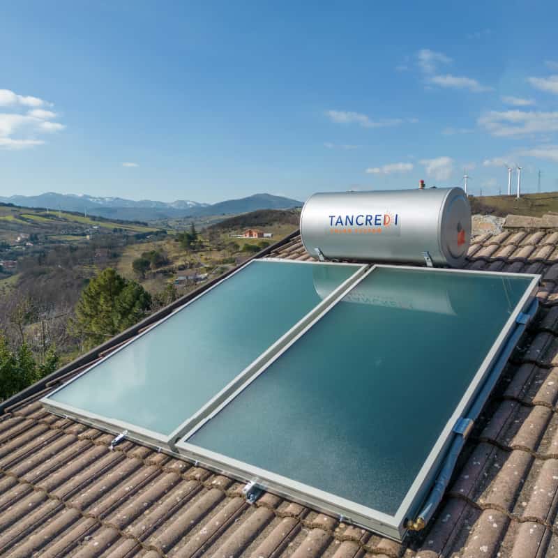 Impianto solare termico Tancredi