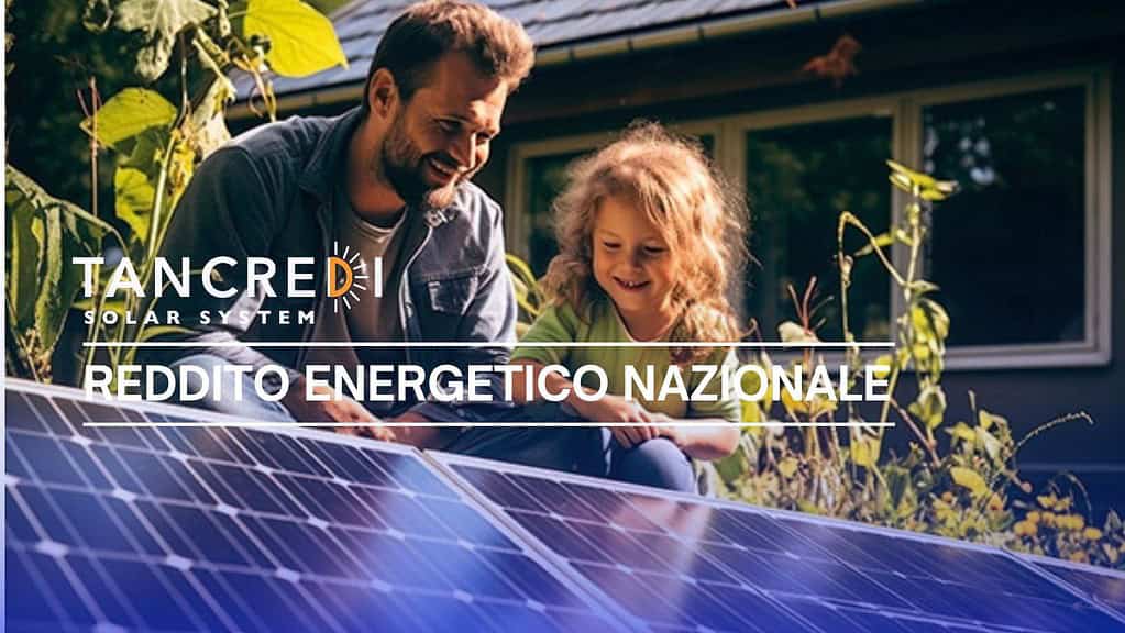 REDDITO ENERGETICO NAZIONALE